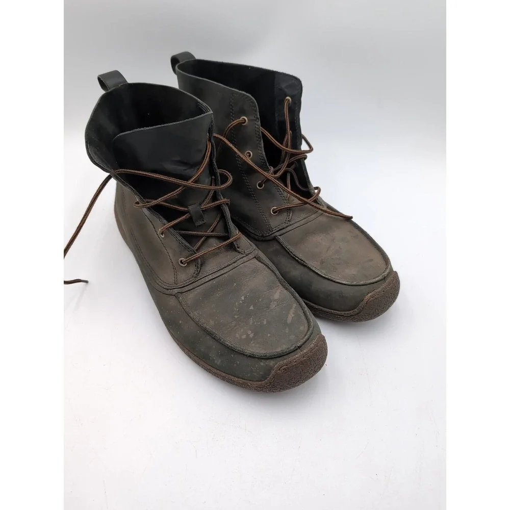 Sorel‎ Chukka Chugalug Boots Men's Size 14 British Leather Rubber Sole Shoe